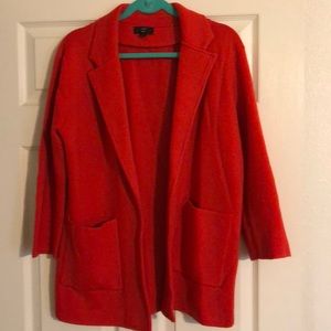 J Crew Open sweater blazer